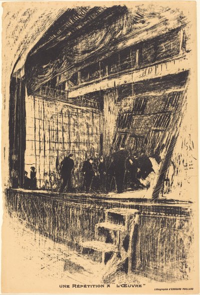Zkouška v Théâtre de l