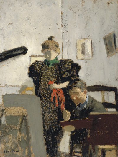 Vallotton a Natanson od Edouard Vuillard