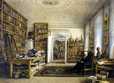 Alexander von Humboldt (Alexandr z Humboldtu od Eduard (after) Hildebrandt