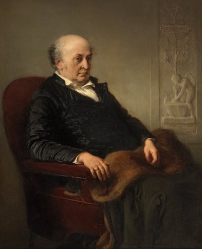 Německy: Der Maler Wilhelm von Schadow Malíř Malíř Wilhelm von Schadow od Eduard Bendemann