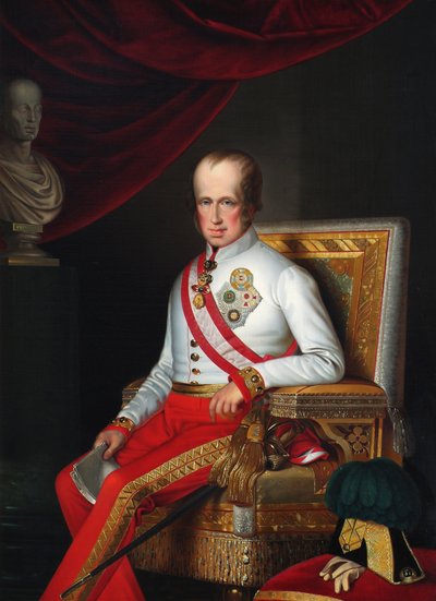 Německy: císař Ferdinand I. císař Ferdinand I. od Eduard Edlinger