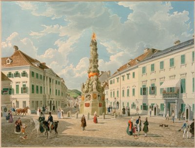Náměstí Hauptplatz. od Eduard Gurk