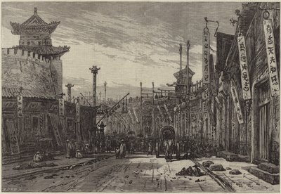 Kruhová ulice od Eduard Hildebrandt