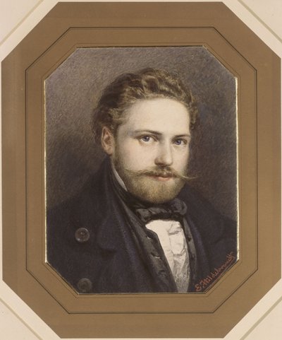 Autoportrét od Eduard Hildebrandt