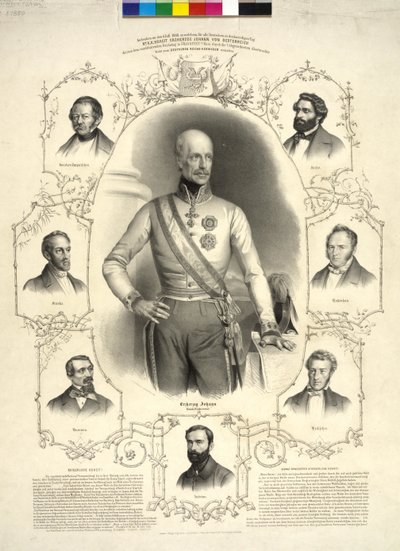 Rakouský arcivévoda Johann od Eduard Kaiser