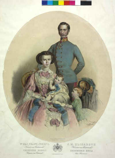 Rakouský císař František Josef I. od Eduard Kaiser