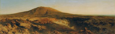Vrchol Etny 1878 od Eduard Peithner von Lichtenfels
