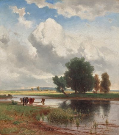 Lot v Lundenburgu od Eduard Peithner von Lichtenfels