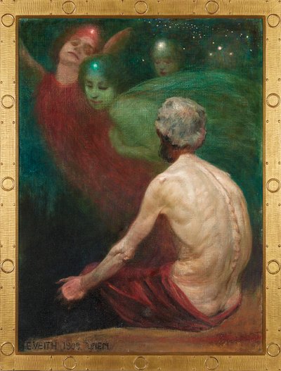 Alberich a Rýnské panny od Eduard Veith