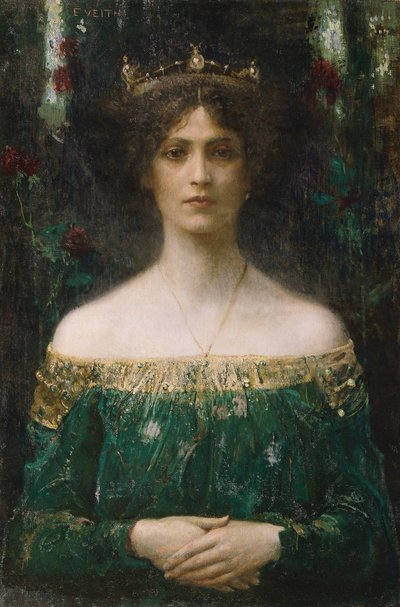 Králova dcera, před rokem 1902. od Eduard Veith