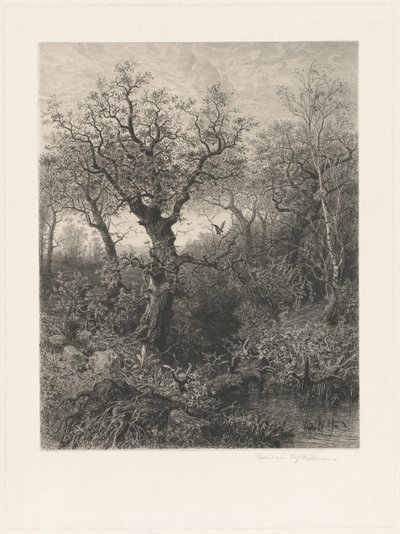 Podzim od Eduard Willmann, after Eduard Marak