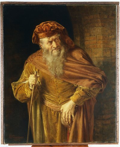 Shylock, 1897 od Eduard von Grutzner