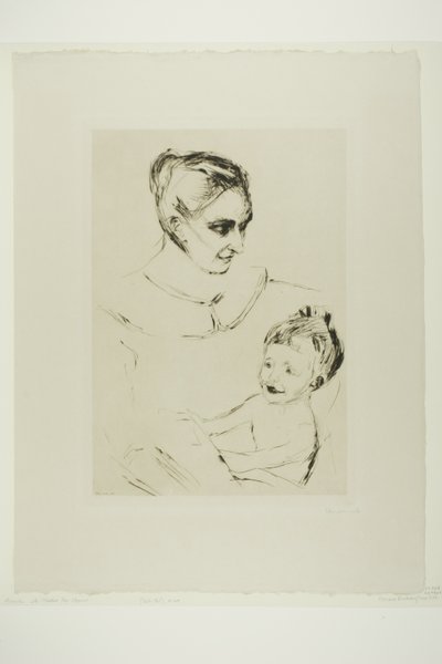Radost matky od Edvard Munch