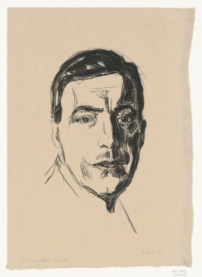 Albrecht Schmidt (kovář) od Edvard Munch
