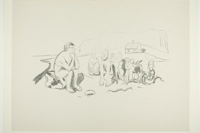 Potomci Alfy od Edvard Munch