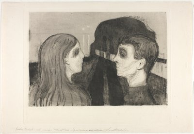 Atrakce II od Edvard Munch