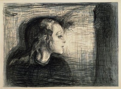 Nemocné dítě I od Edvard Munch