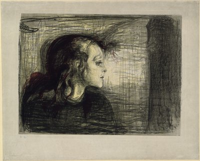Nemocné dítě I od Edvard Munch