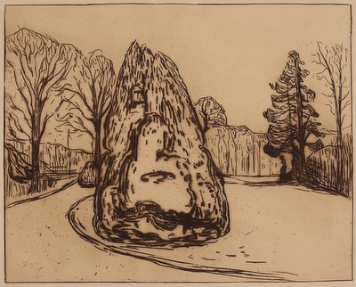 Zahrada. 1902 od Edvard Munch