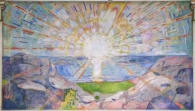 Slunce. 1911-16 od Edvard Munch