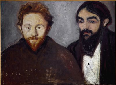 Dvojitý portrét od Edvard Munch