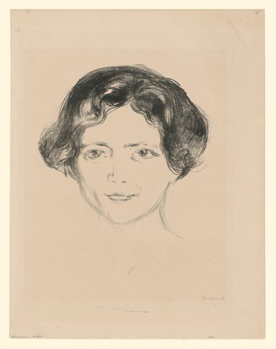 Edith Rodeová od Edvard Munch