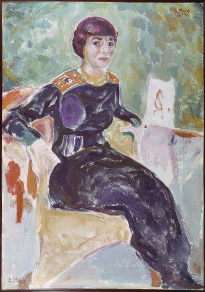 Elsa Glaser od Edvard Munch