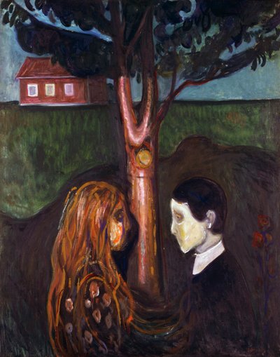 Oči v očích od Edvard Munch