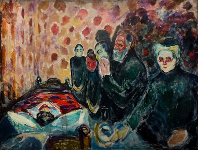 Boj proti smrti od Edvard Munch