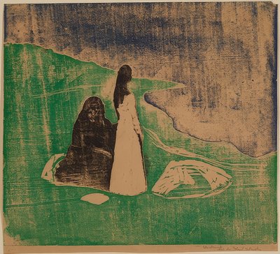 Ženy na pobřeží. 1898 od Edvard Munch