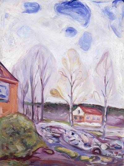 Jarní Asgarstrand od Edvard Munch