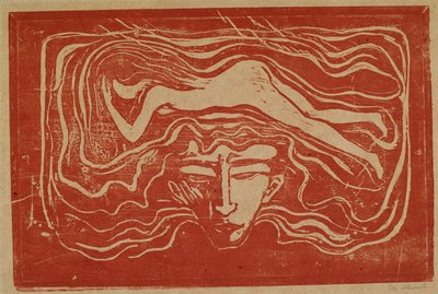 V lidském mozku od Edvard Munch