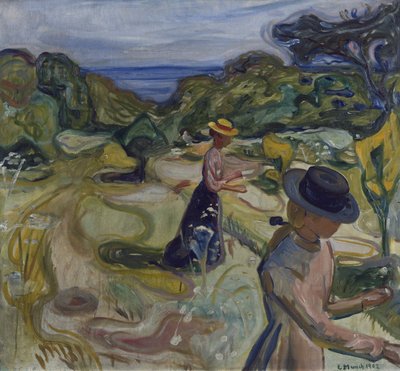 Na zahradě od Edvard Munch