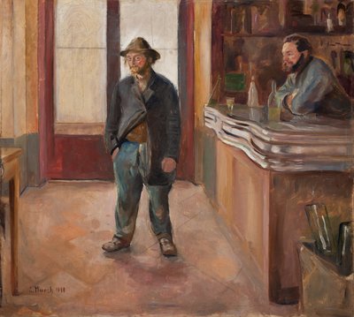 V taverně od Edvard Munch