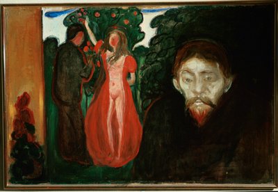 Žárlivost (malba na plátně) od Edvard Munch