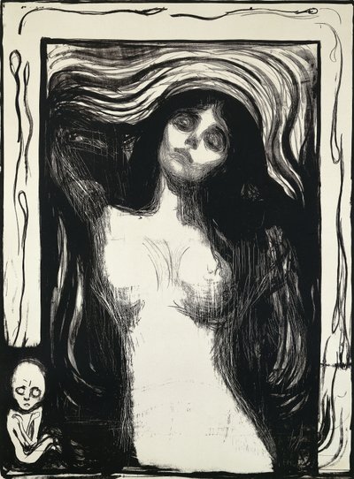 madona od Edvard Munch