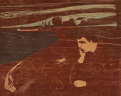 Melancholie III. 1902 od Edvard Munch