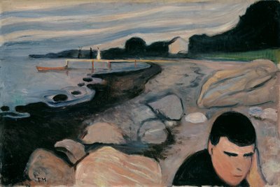 Melancholie od Edvard Munch