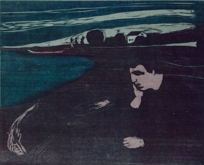 Melancholie od Edvard Munch