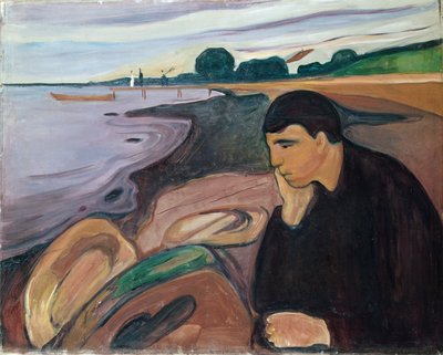 Melancholie od Edvard Munch