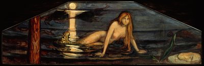 Mořská panna od Edvard Munch
