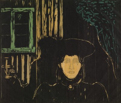 Měsíční svit od Edvard Munch