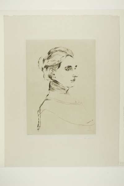 paní Marie Lindeová od Edvard Munch