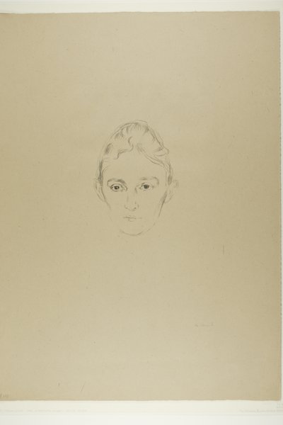 Paní Marie Linde od Edvard Munch
