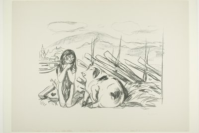 Omega a prase od Edvard Munch