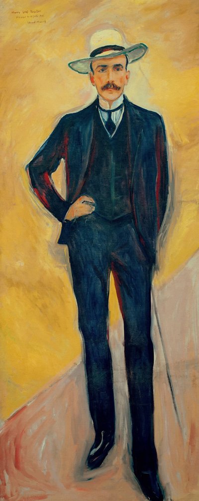 Portrét Harry Graf Kessler 1868-1937, 1906. od Edvard Munch