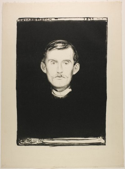 Autoportrét od Edvard Munch