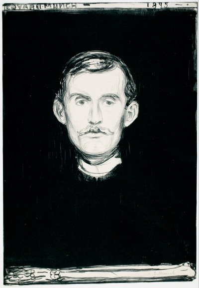 Autoportrét od Edvard Munch