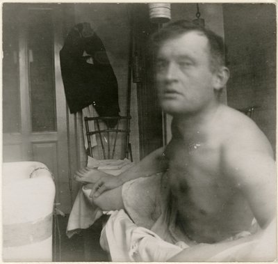 Autoportrét „à la Marat“ od Edvard Munch