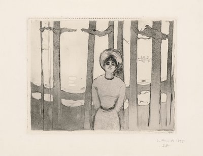 Letní noc. Hlas od Edvard Munch